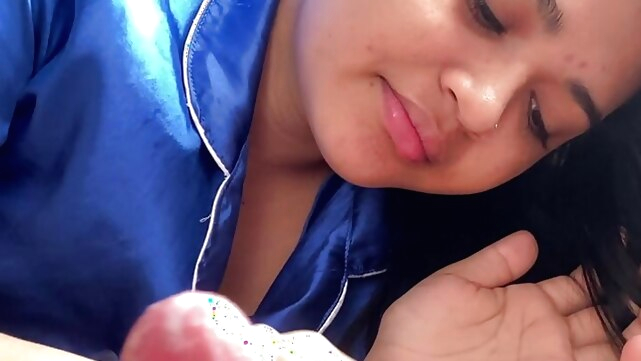 hd videos Porn Morning blowjob with my stepsister pov deep throat